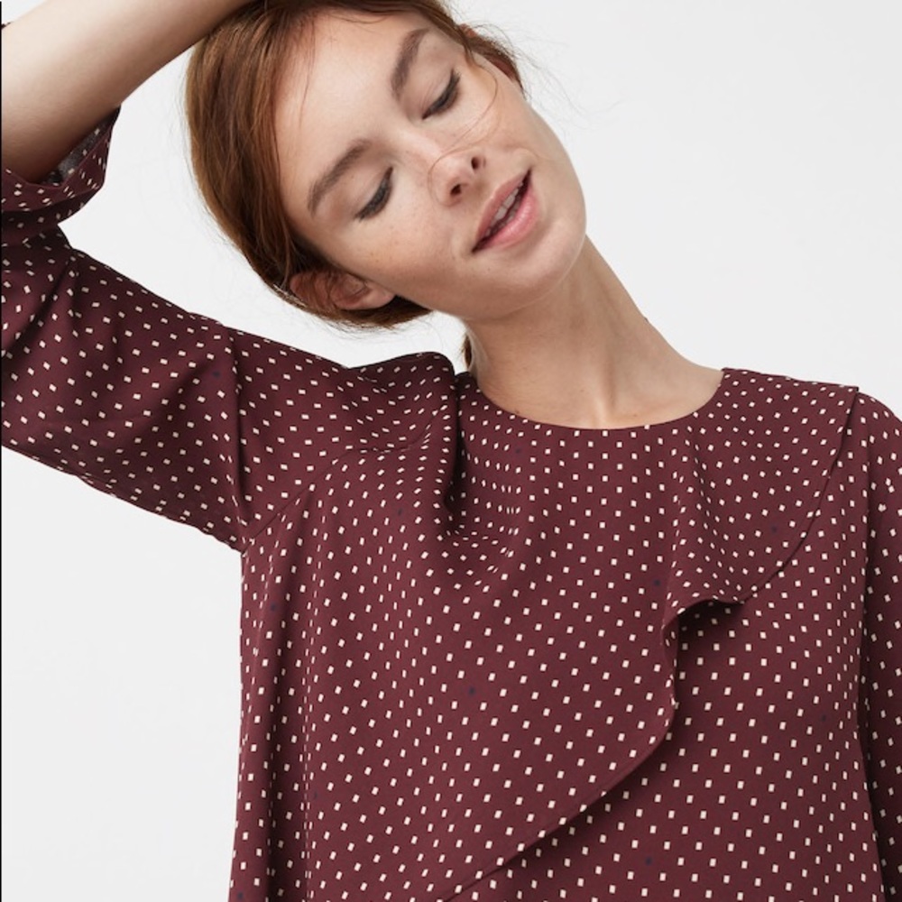 MNG Suit blouse; NWTS; Size 6 (M)